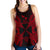 Wallis And Futuna Polynesian Women Tank Top Map Red Red - Polynesian Pride