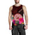 American Samoa Personalised Men's Tank Top - Coat Of Arm With Polynesian Patterns - Polynesian Pride