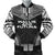 Wallis And Futuna Polynesian Chief Men's Bomber Jacket - Black Version Black - Polynesian Pride