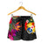 Tonga All Over Print Women's Shorts - Polynesian Hibiscus Pattern - Polynesian Pride