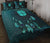 Fiji Polynesian Quilt Bed Set Dreamcatcher Blue Blue - Polynesian Pride