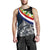 Polynesian Hawaii Men's Tank Top - Hawaii Seal With Plumeria Style - Polynesian Pride