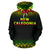 New Caledonia Polynesian All Over Hoodie Fog Reggae Hoodie - Polynesian Pride