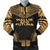 Wallis And Futuna Polynesian Chief Men's Bomber Jacket - Gold Version Gold - Polynesian Pride