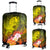 Tahiti Custom Personalised Luggage Covers - Humpback Whale with Tropical Flowers (Yellow) - Polynesian Pride