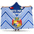 Mate Ma'a Tonga Rugby Hooded Blanket Polynesian Creative Style - Blue Hooded Blanket - Polynesian Pride