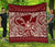 Hawaii Luxury Premium Quilt Red - Kanaka Maoli Turtle Polynesian Tattoo Pattern Red - Polynesian Pride