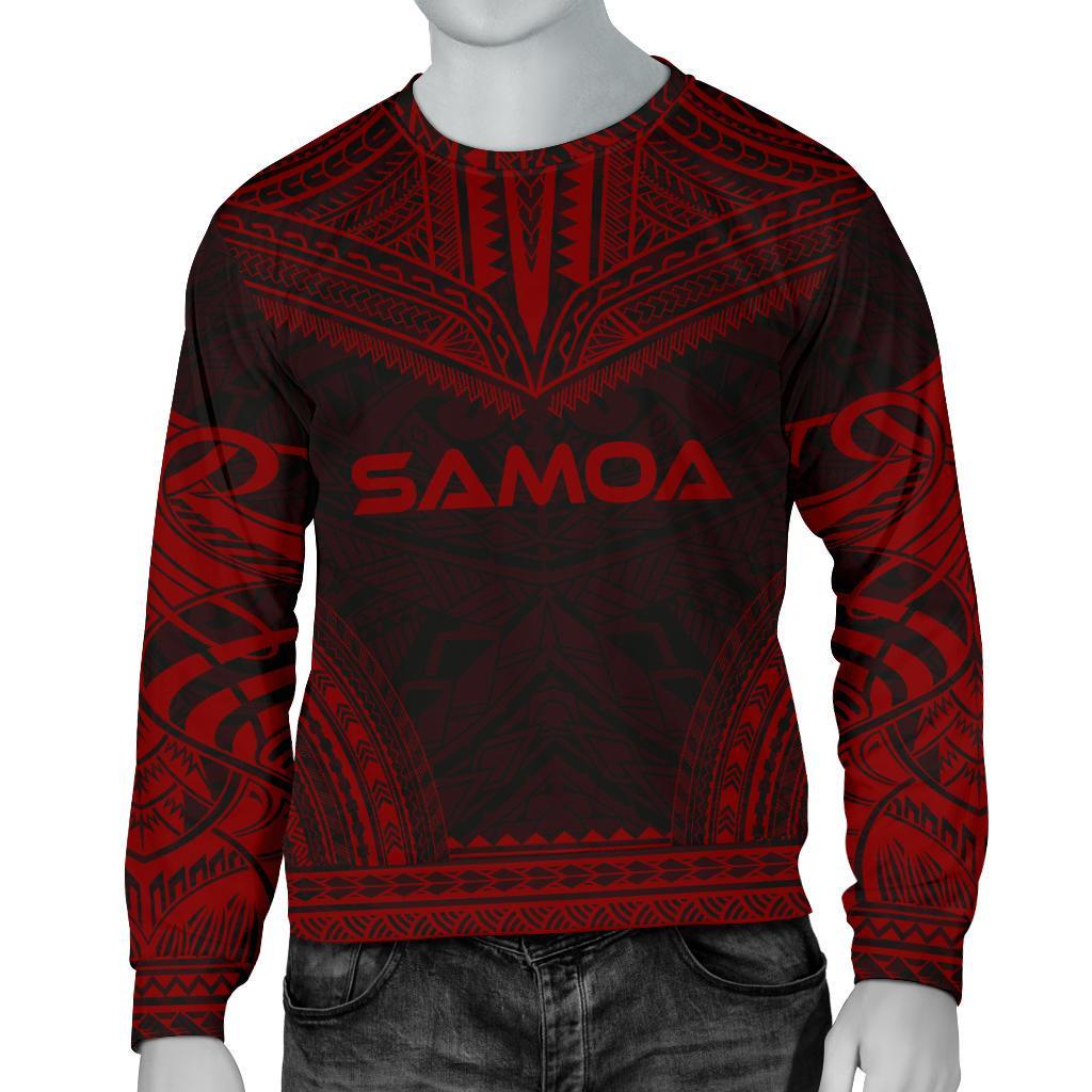 Samoa Sweater - Polynesian Chief Red Version Unisex Red - Polynesian Pride