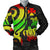 Wallis and Futuna Men's Bomber Jacket - Reggae Tentacle Turtle Reggae - Polynesian Pride