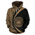 American Samoa Polynesian Hoodie Circle Style 03 - Polynesian Pride