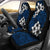 Hawaii Car Seat Covers - Tribe Plumeria Blue - Polynesian Pride