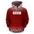 Guam All Over Hoodie Fog Red - Polynesian Pride