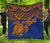 Marshall Islands Polynesian Premium Quilt - Blue Turtle - Polynesian Pride