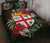 Fiji Polynesian Quilt Bed Set - Special Hibiscus Black - Polynesian Pride