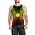 Marshall Islands Polynesian Men Tank Top Map Reggae Reggae - Polynesian Pride