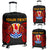 Tahiti Polynesian Custom Personalised Luggage Covers - Tahitians Spirit Red - Polynesian Pride