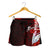 Marshall Islands Polynesian Custom Personalised Women's Shorts - Coat Of Arm With Hibiscus - Polynesian Pride