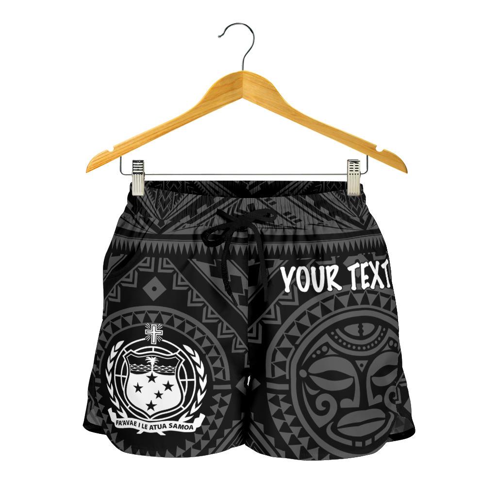 Samoa Personalised Women's Short - Samoa Seal In Polynesian Tattoo Style - Polynesian Pride