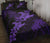 Hawaii Turtle Plumeria Coconut Tree Polynesian Quilt Bed Set - Purple - Polynesian Pride