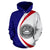 American Samoa Flag Polynesian Hoodie Circle Style - Polynesian Pride