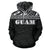 Guam All Over Hoodie Polynesian Black Version - Polynesian Pride