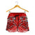 Tonga Women's Shorts - Red Shark Polynesian Tattoo - Polynesian Pride