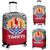 Tahiti Luggage Cover - Polynesian Design Black - Polynesian Pride