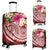 Polynesian American Samoa Luggage Covers - Summer Plumeria (Red) - Polynesian Pride