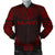 Tahiti Polynesian Chief Men's Bomber Jacket - Red Version Red - Polynesian Pride