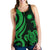 Nauru Women's Racerback Tank - Green Tentacle Turtle - Polynesian Pride