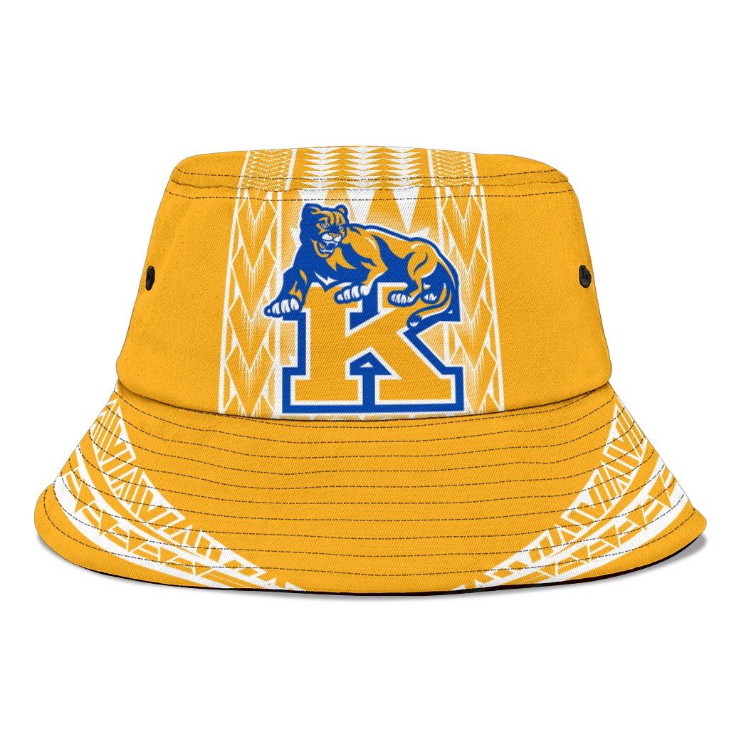 Hawaii - Kaiser High Bucket Hat - AH Unisex Universal Fit Yellow - Polynesian Pride