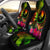 YAP Polynesian Car Seat Covers - Hibiscus and Banana Leaves Universal Fit Reggae - Polynesian Pride