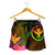 Polynesian Hawaii Kanaka Maoli Polynesian Women's Shorts - Hibiscus and Banana Leaves - Polynesian Pride