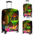 Guam Polynesian Luggage Covers - Hibiscus and Banana Leaves - Polynesian Pride