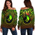 Polynesian Yap Women's Off Shoulder Sweater - Reggae Vintage Polynesian Patterns Art - Polynesian Pride