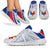 Philippines Sport Sneakers - Polynesian Pattern With Flag White - Polynesian Pride