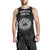 American Samoa Men's Tank Top - Seal In Polynesian Tattoo Style ( Black) - Polynesian Pride