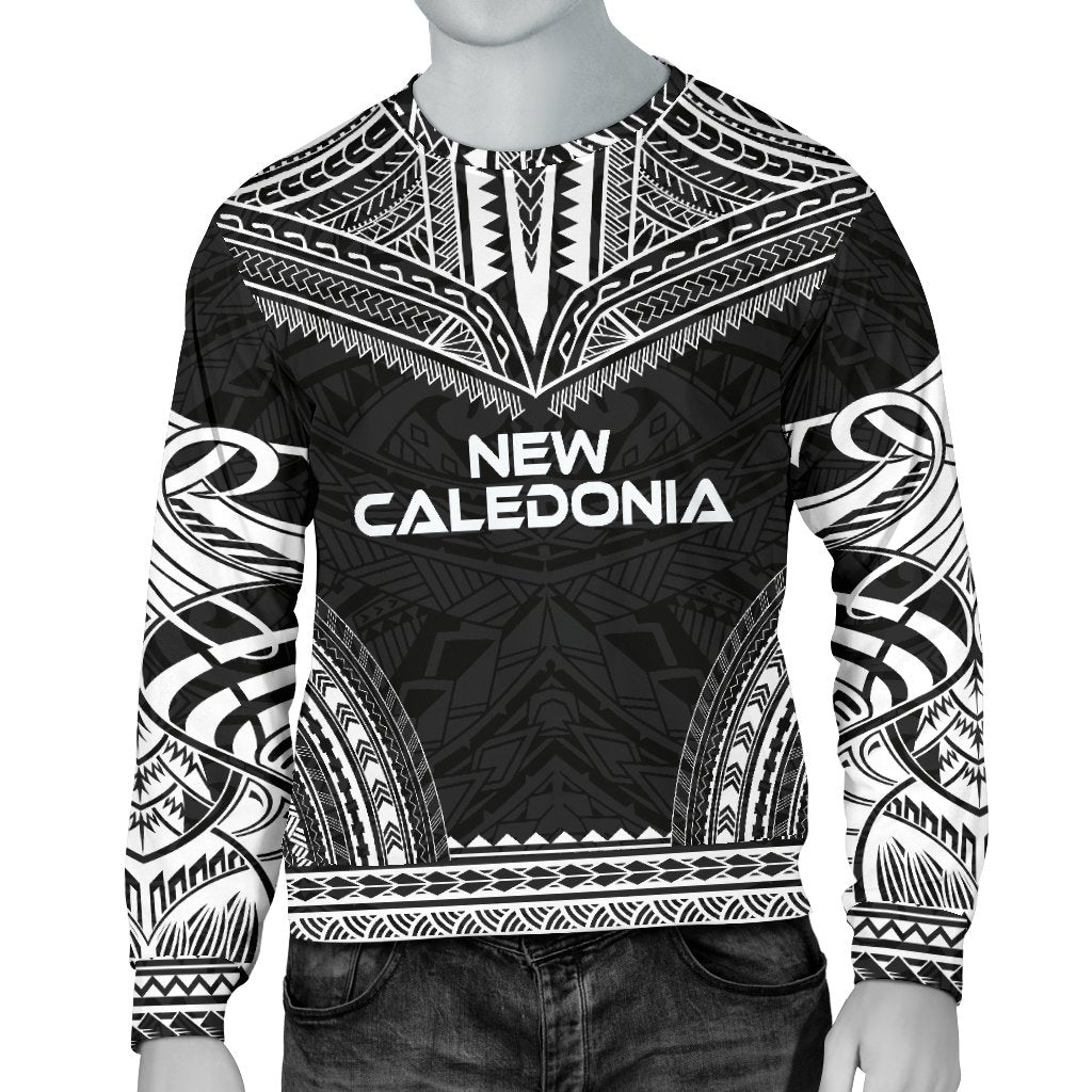 New Caledonia Sweater - Polynesian Chief Black Version Unisex Black - Polynesian Pride