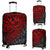 Tonga Polynesian Luggage Covers - Red Turtle Flowing Red - Polynesian Pride