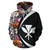 Kanaka Seamless Exotic Pattern With Tropical Leaves Flowers Hoodie Circle Style - Polynesian Pride