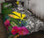 Hawaii Quilt Bed Set - Turtle Plumeria Banana Leaf Black - Polynesian Pride