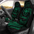 Hawaii Polynesian Car Seat Covers - Green Tribal Wave Universal Fit Green - Polynesian Pride