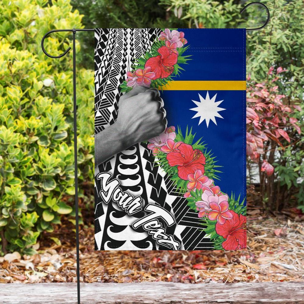Nauru Flag - Custom Personalised Curve Style - Polynesian Pride