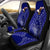 American Samoa Polynesian Car Seat Covers - American Samoa Flag with Polynesian Tattoo Universal Fit Blue - Polynesian Pride