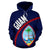 Guam Hoodie Guam Coat of Arms - Polynesian Pride