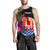 Tahiti Men's Tank Top - Polynesian Hibiscus Pattern - Polynesian Pride