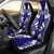 American Samoa Car Seat Covers - American Samoa Seal Polynesian Tattoo Flag Universal Fit BLue - Polynesian Pride