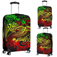 Polynesian Luggage Covers - Reggae Shark Polynesian Tattoo - Polynesian Pride
