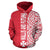 Wallis and Futuna All Over Hoodie Shoulder Style - Polynesian Pride