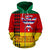 Hawaii Kanaka Flag Zip up Hoodie - Polynesian Pride